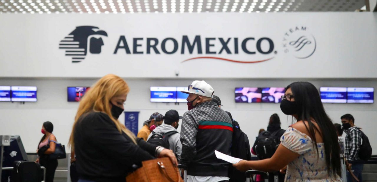 Profeco confirma que Aeroméxico canceló 260 vuelos por Covid-19