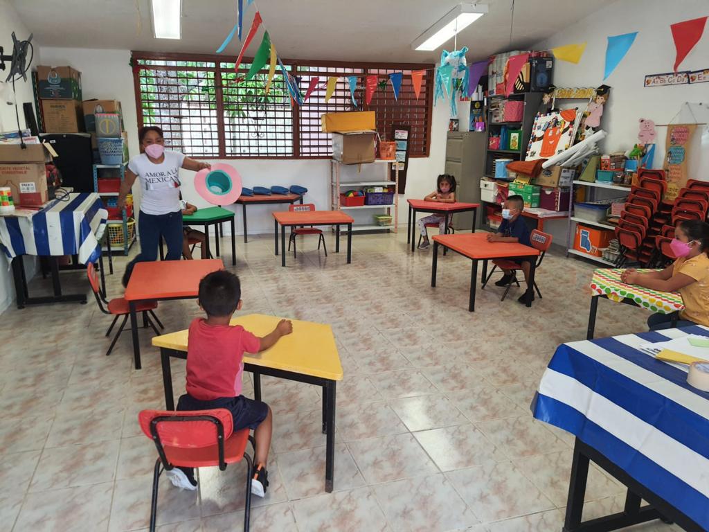 Más de dos mil escuelas reiniciar clases presenciales en Quintana Roo