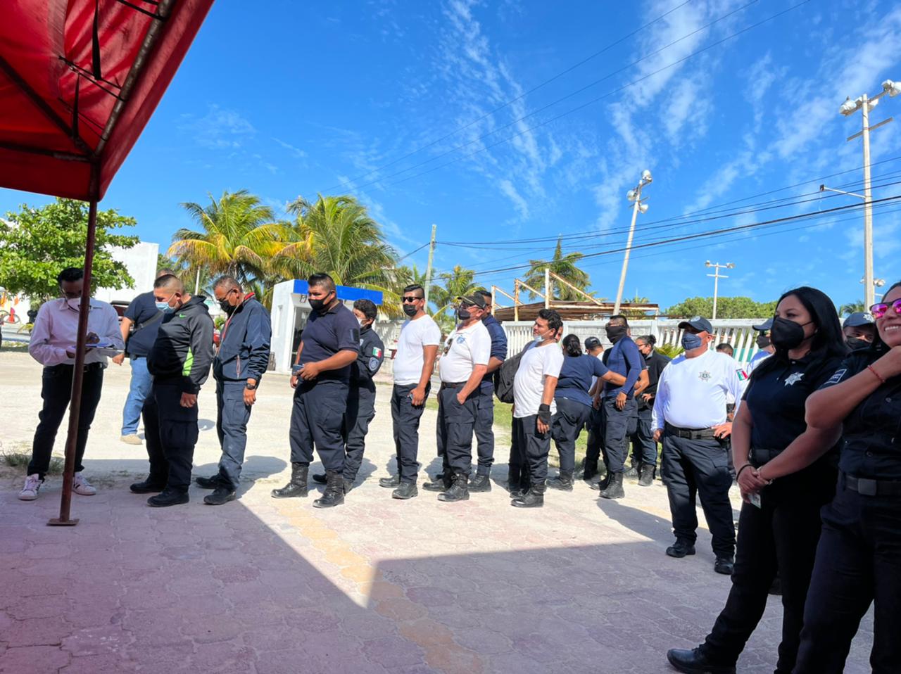 Evalúan a más de 500 elementos de seguridad pública en Quintana Roo