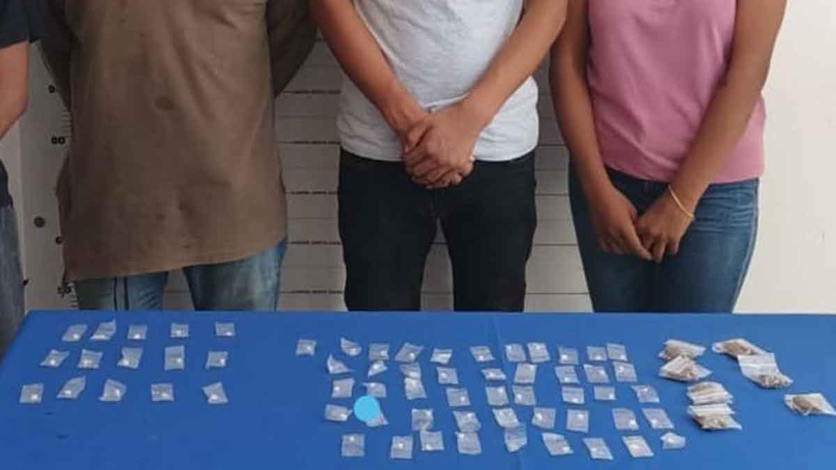 Detienen a cuatro presuntos narcomenudistas en la Sm. 72 de Cancún