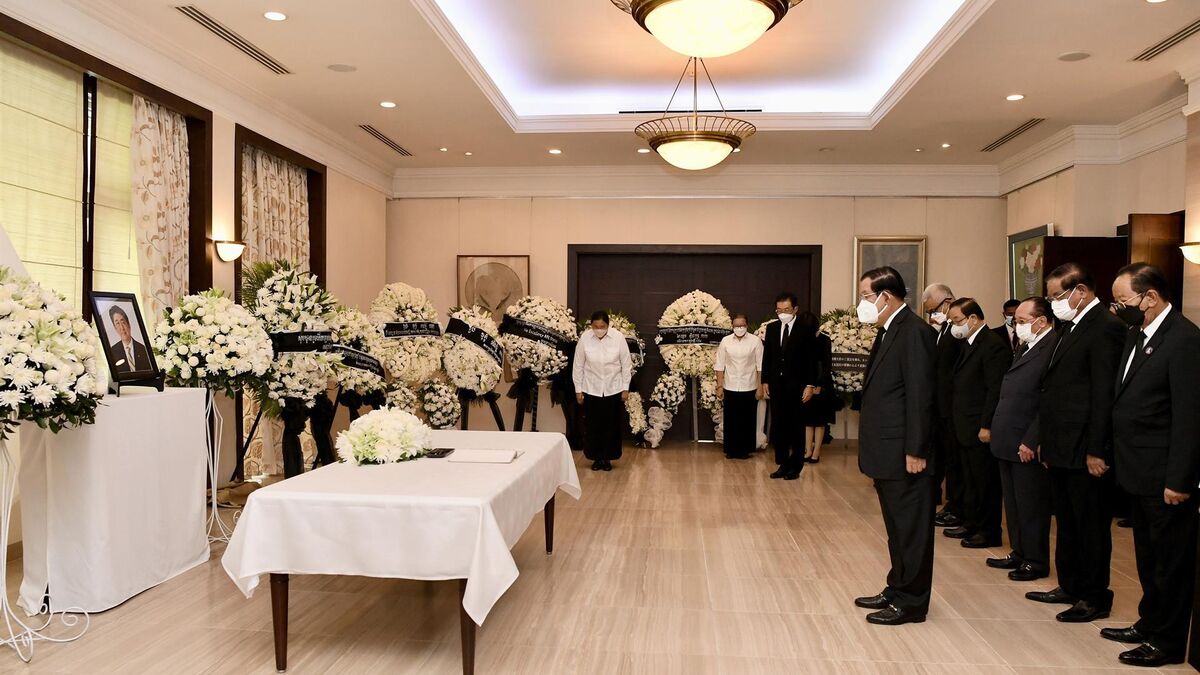 Dan el último adiós al ex primer ministro de Japón, Shinzo Abe 