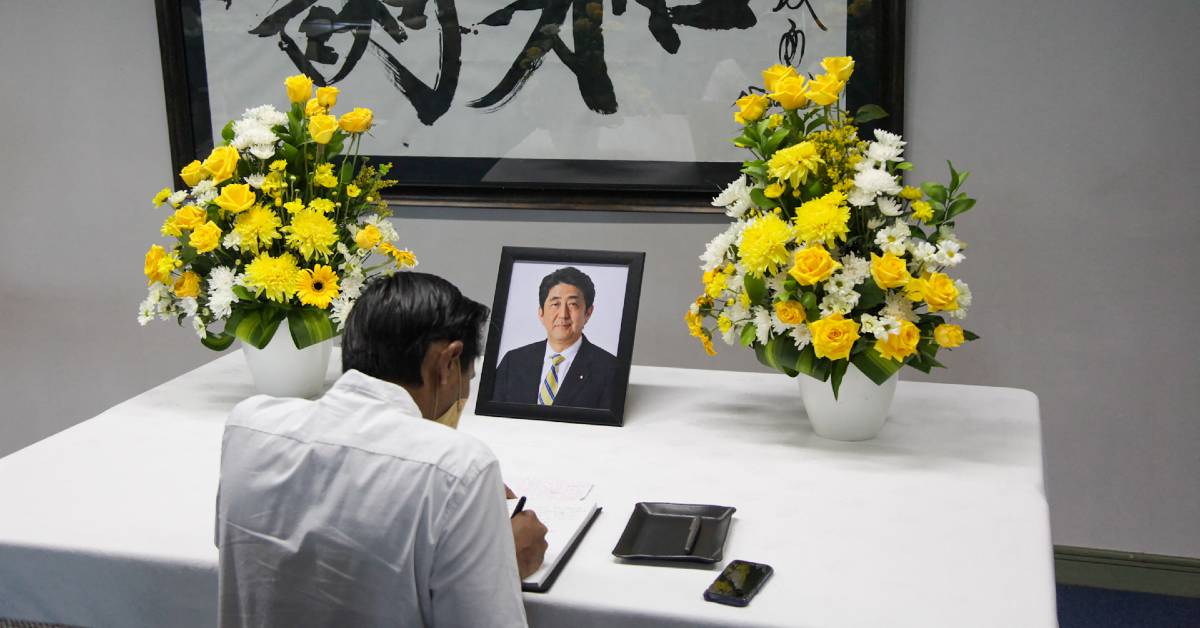 Dan el último adiós al ex primer ministro de Japón, Shinzo Abe