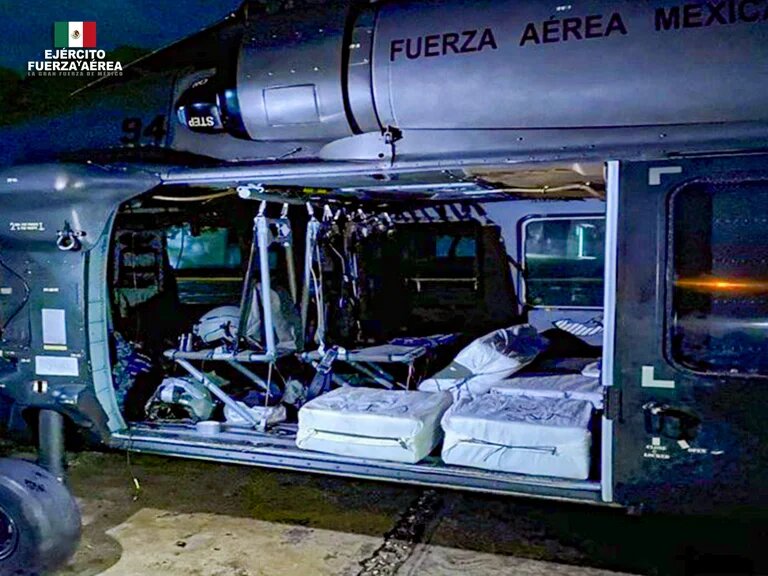 Ejército y Fuerza Aérea aseguraron aeronave con 460 kilos de cocaína