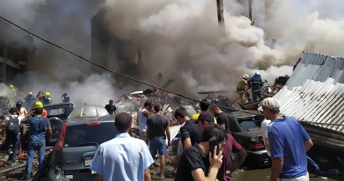 Explosión en mercado de Armenia deja un muerto y 20 heridos
