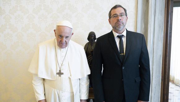 Papa Francisco se reúne con el embajador de Ucrania en el Vaticano