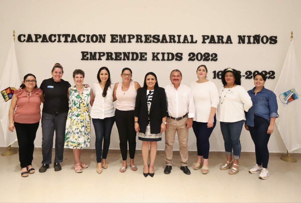 Impulsa gobierno de Puerto Morelos la cultura empresarial para niños con el curso "Emprende Kids 2022"