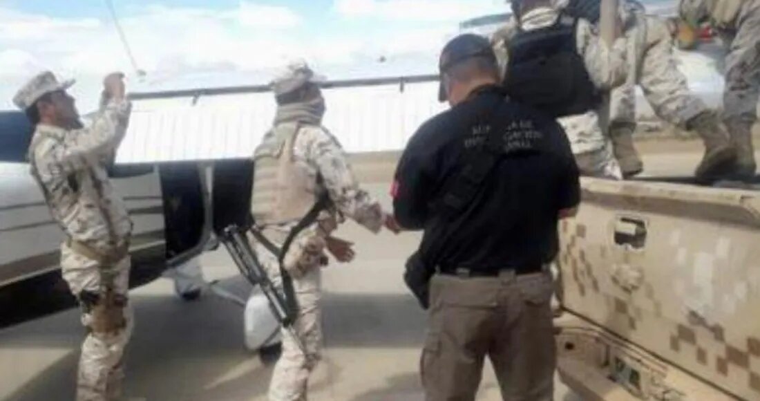 Sujetos roban "narco avioneta" asegurada en 2021 por la FGR en Baja California