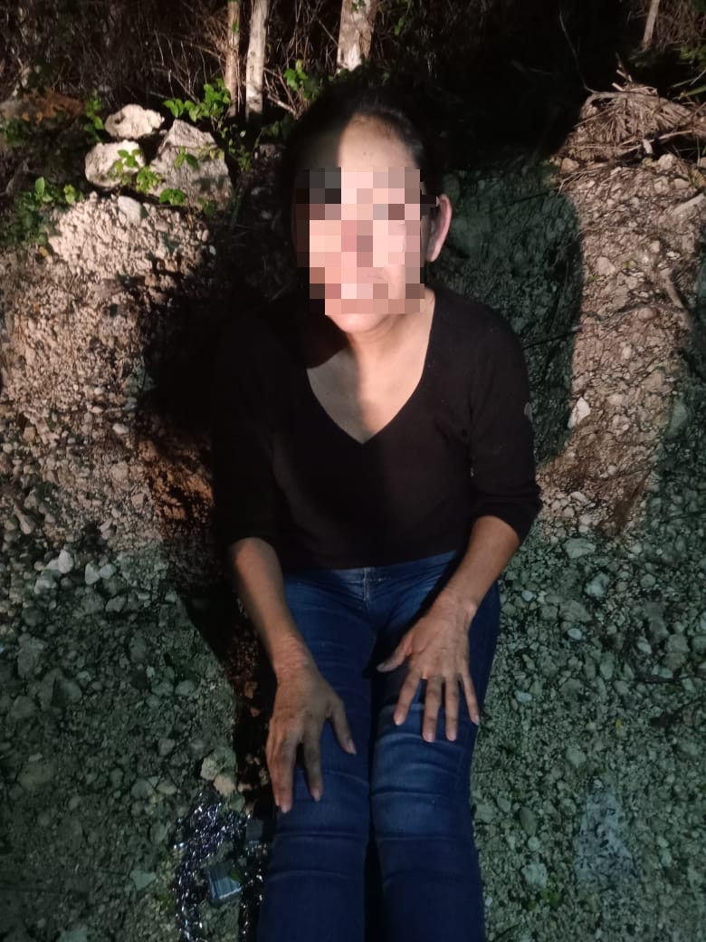 Encuentran a mujer secuestrada en Cancún en la Ruta de los Cenotes