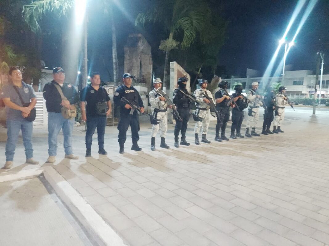 SSP de Quintana Roo realiza recorridos en zonas turísticas de Solidaridad y Tulum