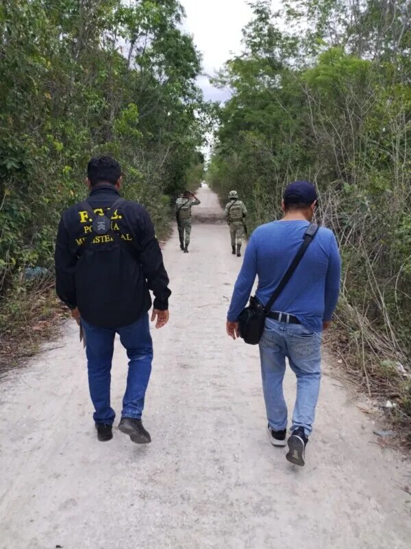Encuentran en Cancún cuerpo y restos óseos en búsqueda de desaparecidos